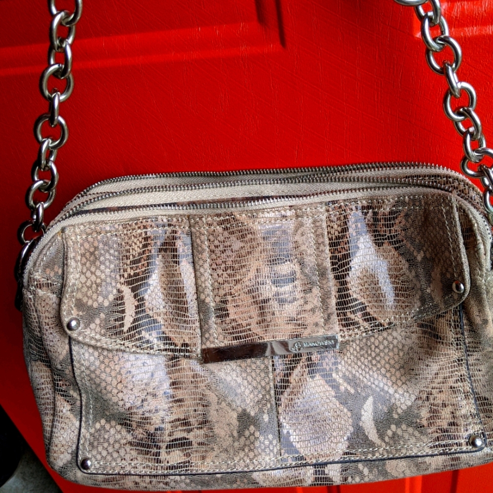 B Markowsky leather bag
